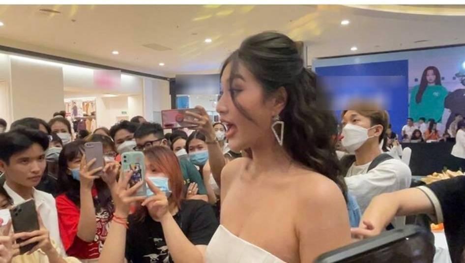 Hoa Hậu Đoàn Thiên Ân thuê fan 50 nghìn mỗi người để đi sự kiện cổ vũ?-4