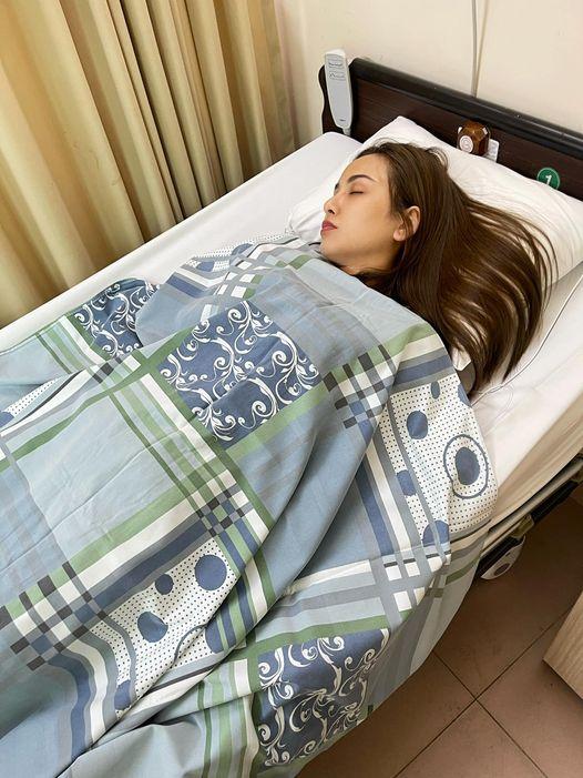 Hoa hậu Diễm Hương phải nhập viện cấp cứu-1