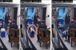 Tới tận nhà tát 'cháy má' bé trai để trả thù cho con