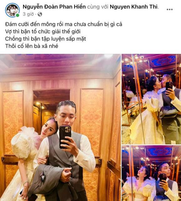 Phan Hiển than thở đám cưới gần sát nhưng vợ chồng đều bận-1