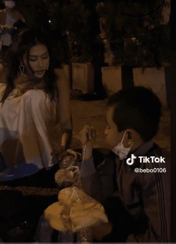 Diện áo váy sang chảnh, Thiên Ân ghi điểm bởi sự tử tế-4