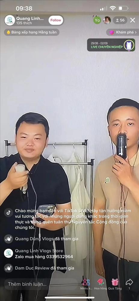 Quang Linh Vlog hát hò trên livestream bán hàng gợi nhắc Hòa Minzy-2