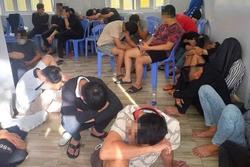 71 người phê pha ma túy tại quán karaoke ven biển Đà Nẵng