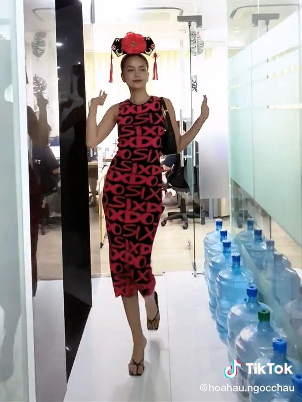 Ngọc Châu từ hoa hậu thành hoàng hậu, sang chảnh mọi nơi-1