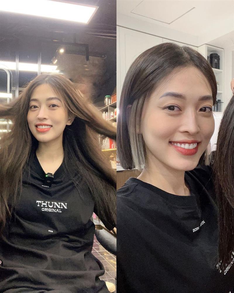 Nối gót Bùi Phương Nga, Liêu Hà Trinh cắt tóc sau đám cưới-4