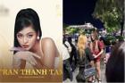'Hotgirl trứng rán' Trần Thanh Tâm ra phố đi bộ kêu gọi ủng hộ thi hoa hậu