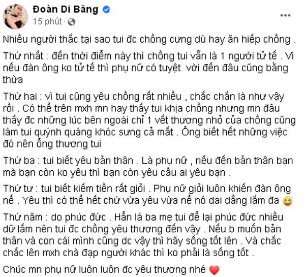 Bị mắng bám chồng đại gia vì tiền, Đoàn Di Băng đáp cực sốc-4