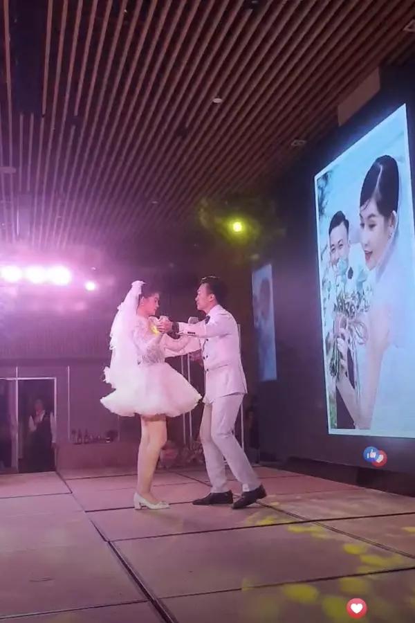 Chồng Lê Âu Ngân Anh khóc trong đám cưới ở Bình Định-12