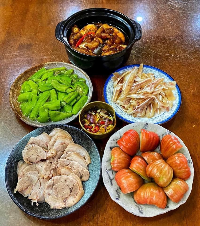 Loạt mâm cơm 6 người ăn no cái bụng, đã con mắt-11