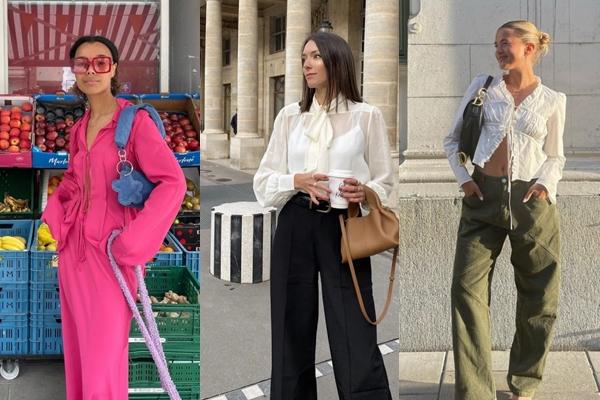 10 cách diện áo blouse trắng đơn giản mà sành điệu-11