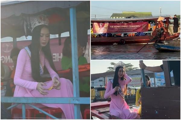 Vương miện giải phụ Miss Tourism giống vương miện Lương Thùy Linh?-9