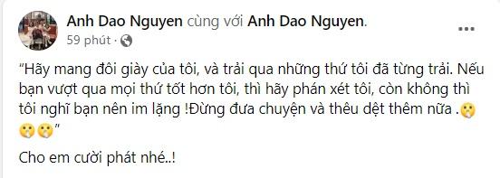 Vợ Hồng Đăng treo status đừng thêu dệt gây xôn xao-2