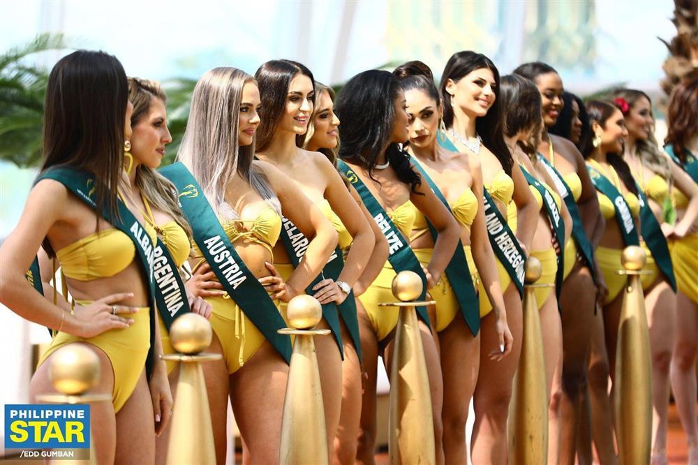 Thí sinh Hoa hậu Trái Đất 2022 lộ nhược điểm khi diễn bikini-2