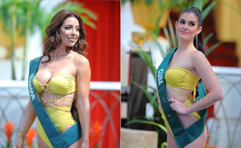 Thí sinh Hoa hậu Trái Đất 2022 lộ nhược điểm khi diễn bikini-6