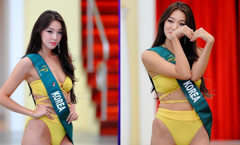 Thí sinh Hoa hậu Trái Đất 2022 lộ nhược điểm khi diễn bikini-7