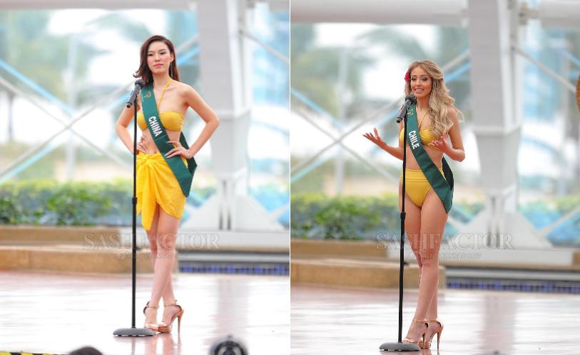 Thí sinh Hoa hậu Trái Đất 2022 lộ nhược điểm khi diễn bikini-9