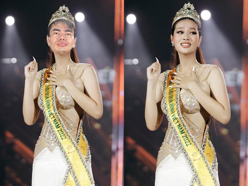 Lê Dương Bảo Lâm hóa hoa hậu, netizen mém rớt điện thoại-3