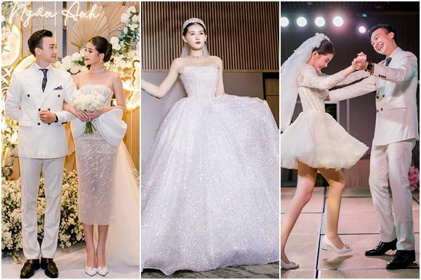 Cận cảnh nhẫn cưới và voan cưới đặc biệt của Lê Âu Ngân Anh-10