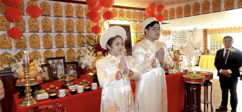 Chi tiết xúc động trong hôn lễ ở Tịnh Xá của con gái Phi Nhung-3