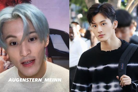 Mark (NCT) bị phản ứng vì để râu tóc luộm thuộm đi gặp fan