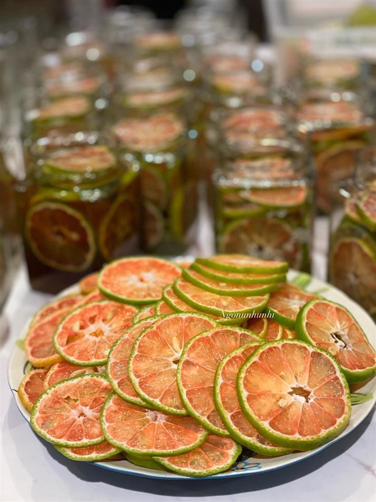 Tuyệt chiêu làm chanh đào ngâm mật ong trị ho ngày chuyển gió-4