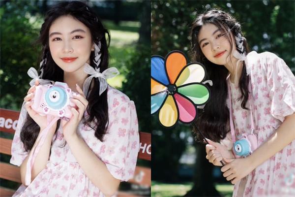 Con gái MC Quyền Linh bị quay lén khi ở trường, nhan sắc bất ngờ-7