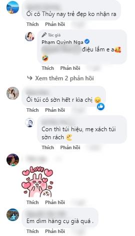 Quỳnh Nga bị soi xách túi hiệu để mẹ dùng túi sờn rách-7