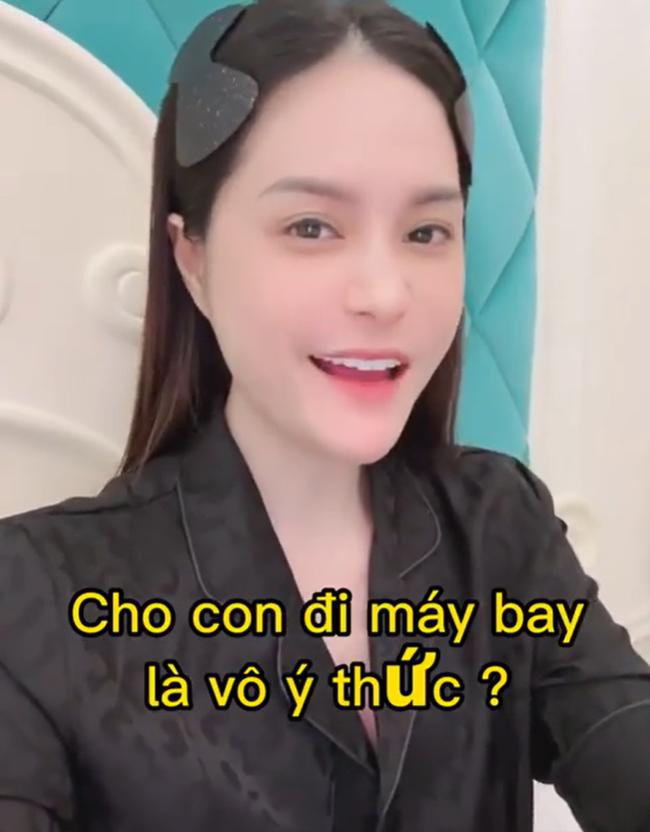 Đoàn Di Băng nói về việc cho con ngồi hạng thường để giữ yên tĩnh khoang thương gia-1