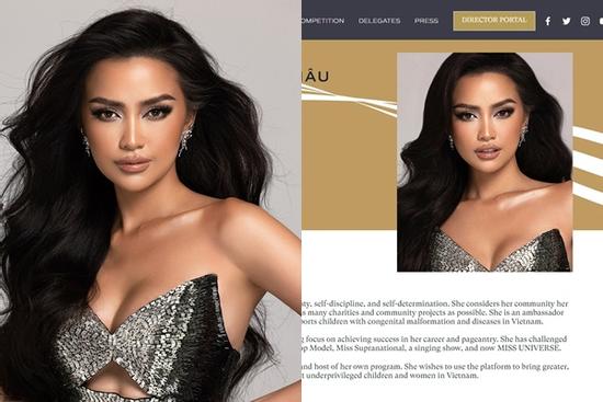 Miss Universe công bố ảnh profile Ngọc Châu, nhan sắc ra sao?