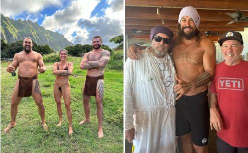 Tài tử Aquaman thích mặc khố khoe cơ bắp-2