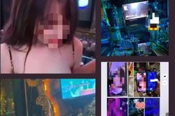 Lộ ảnh nữ nhân viên khỏa thân với khách ở quán karaoke?