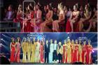 Miss Grand International chìm nghỉm giữa 13 á hậu trên sân khấu cấp tỉnh