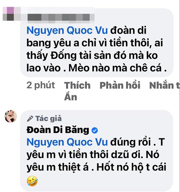 Bị mắng bám chồng đại gia vì tiền, Đoàn Di Băng đáp cực sốc-2