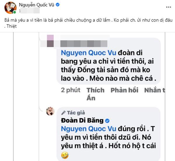 Bị mắng bám chồng đại gia vì tiền, Đoàn Di Băng đáp cực sốc-3