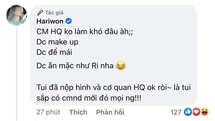 Hari Won sai quy định khi để mái, makeup lồng lộn chụp chứng minh thư?-6
