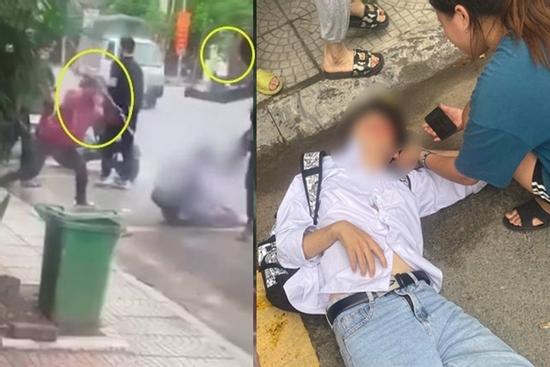 Bắt kẻ cầm gậy sắt vụt nam sinh lớp 11 gục ngay cổng trường