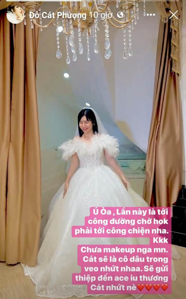 Cát Phượng mặc váy cưới: Sẽ là cô dâu trong veo nhất-1