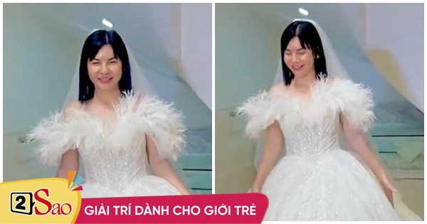 Cát Phượng mặc váy cưới: 'Sẽ là cô dâu trong veo nhất'