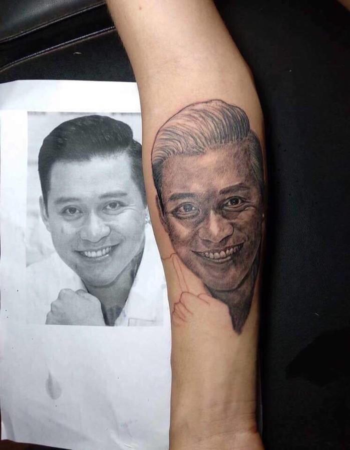 Fan cắn răng xăm hình Thùy Tiên, Hồ Ngọc Hà lên cơ thể-14