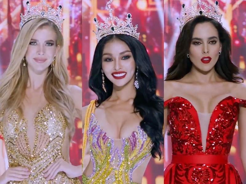 Miss Grand mặc đầm như vải màn, xách váy catwalk-1