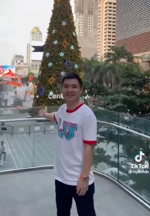 Ông xã Đỗ Mỹ Linh từ chủ tịch hóa TikToker hợp tác quay clip-4