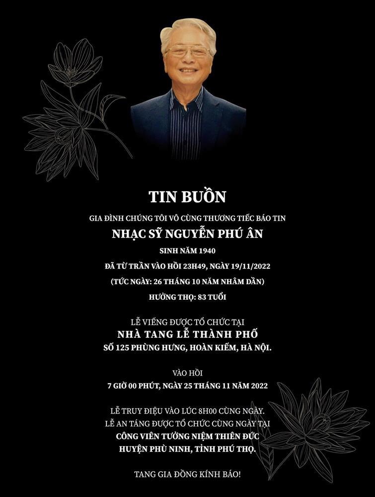 Nhạc sĩ Phú Ân - tác giả lời Việt ‘Bài ca Hồ Chí Minh’ qua đời-1