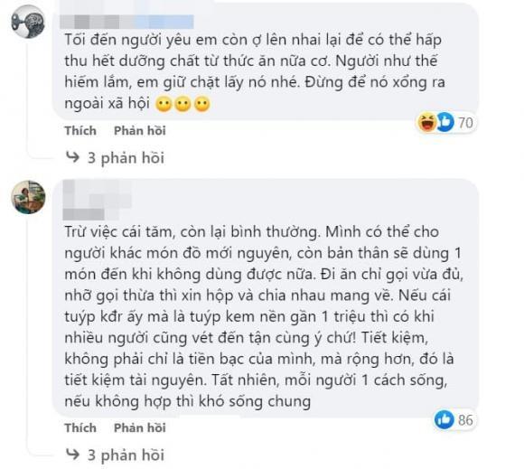 Bạn trai sống quá tiết kiệm, tăm cũng bẻ đôi để xỉa được 2 lần-2