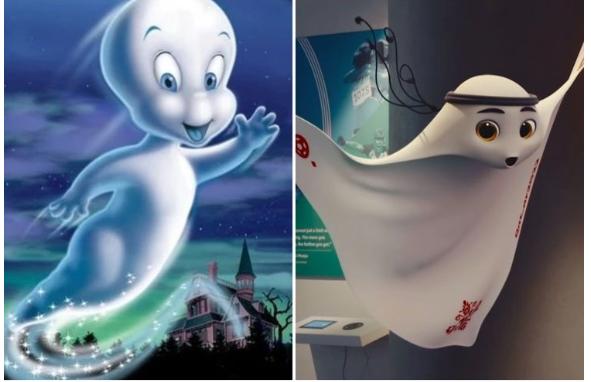 Linh vật World Cup 2022: Hồn ma hay tờ khăn giấy?-4