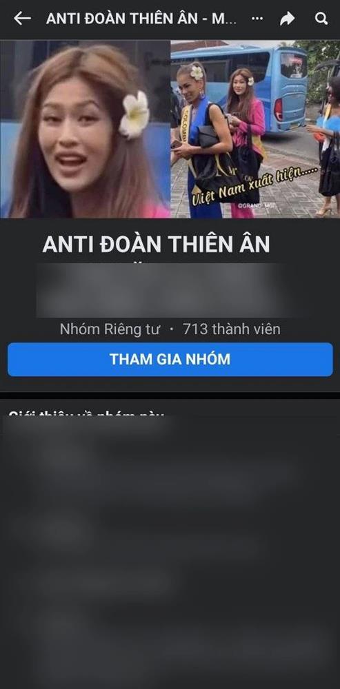 Hoa hậu Thiên Ân bị lập group anti với gần 1000 thành viên-2