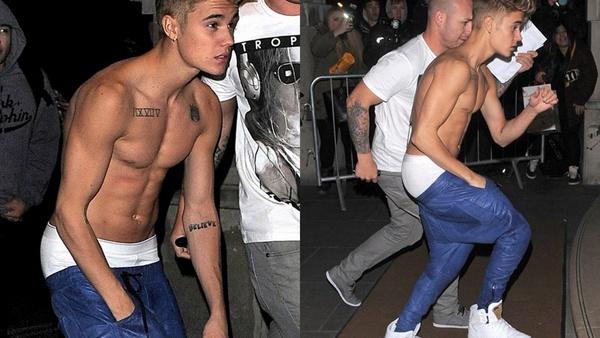 Justin Bieber gây tranh cãi với gu quần tụt nhạy cảm ở Nhật Bản-6