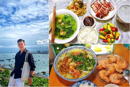 Mâm cơm độc thân 'đâu ra đó' của chàng trai trẻ xa quê