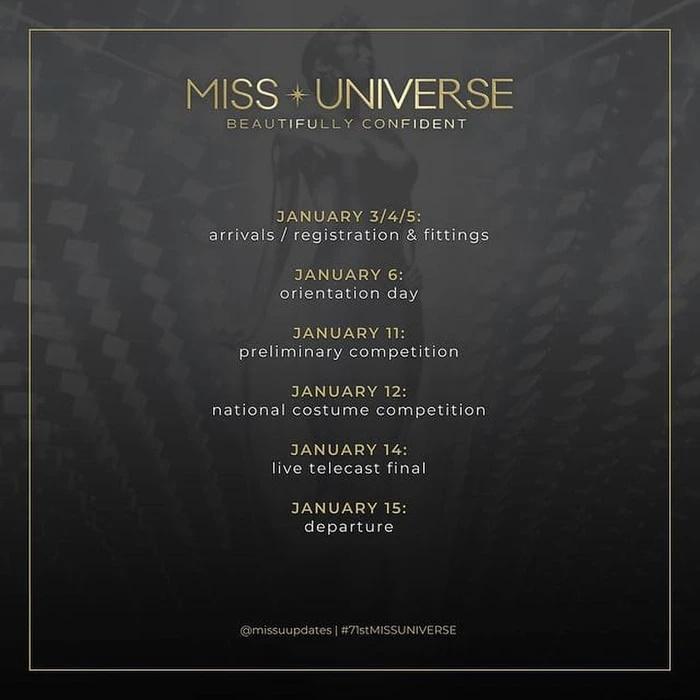 Lịch trình thi Miss Universe 2022 của Ngọc Châu-1