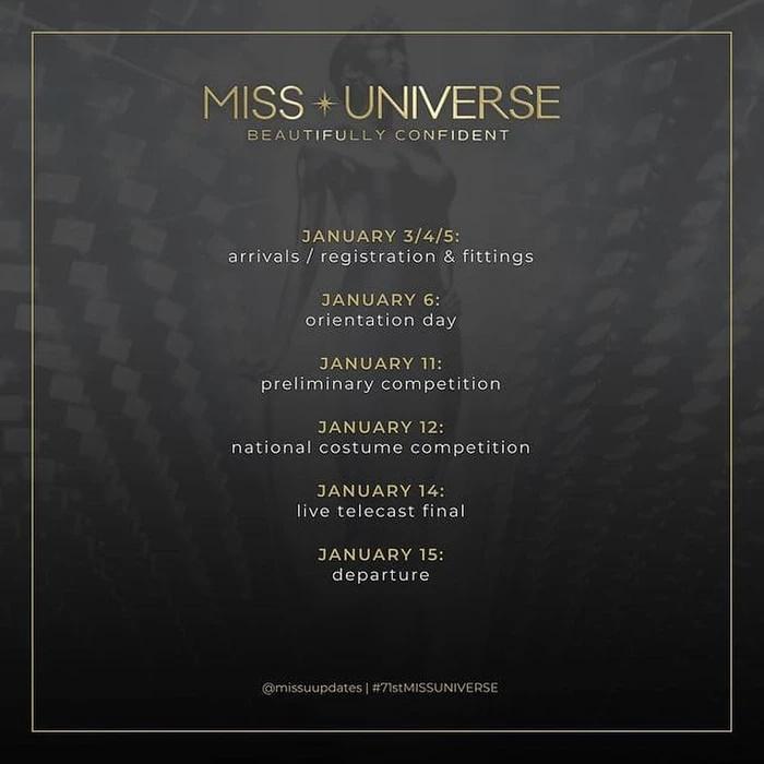 Lịch trình thi Miss Universe 2022 của Ngọc Châu-1