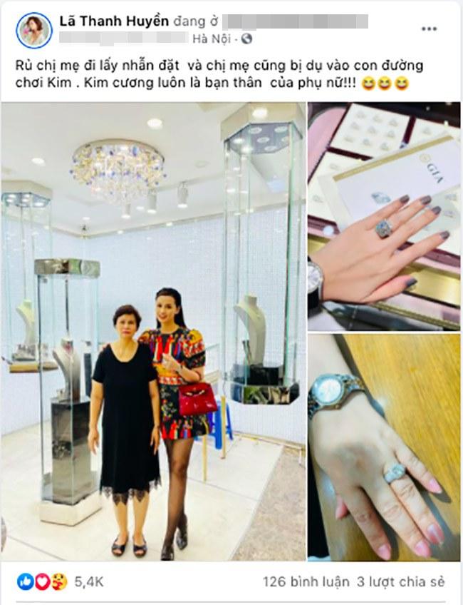 Lã Thanh Huyền U40 vẫn để mẹ hoa khôi lo chuyện ăn mặc-9